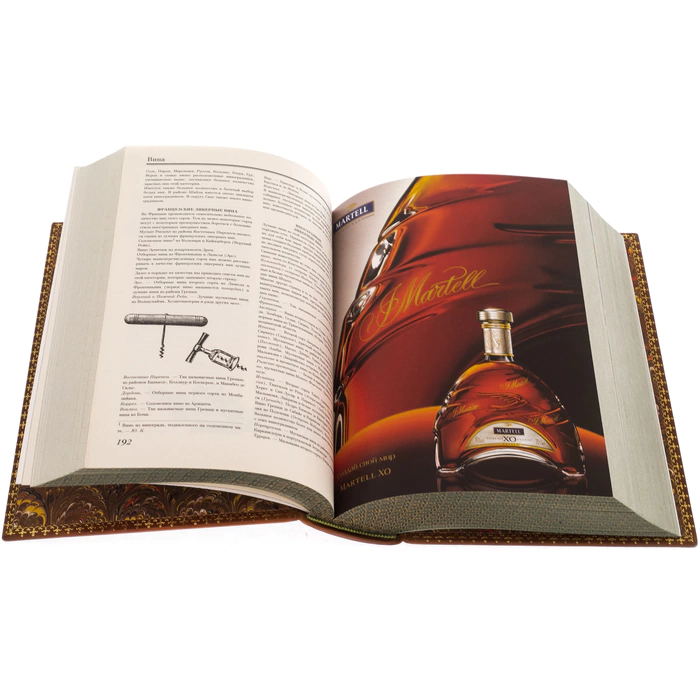 The book in a leather bibliophile binding "The Great Culinary Dictionary" by Dumas A.