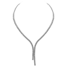 Колье ELEGANCE из белого золота с бриллиантами