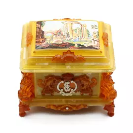 Amber casket "Rumor" collection "Smile of the amber room"
