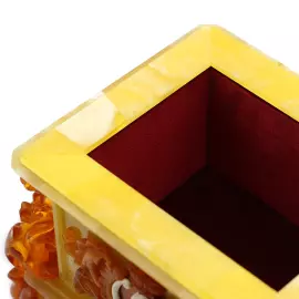 Amber casket "Rumor" collection "Smile of the amber room"