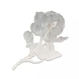 Silver brooch "Roses of the Winter Palace" collection "Herbarium of Tatyana Polyakova"