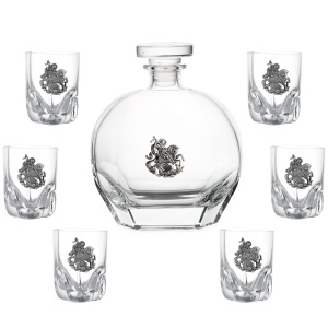 Набор для водки "Георгий Победоносец" на 6 персон