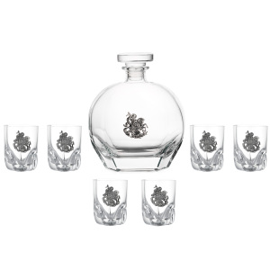 Набор для водки "Георгий Победоносец" на 6 персон