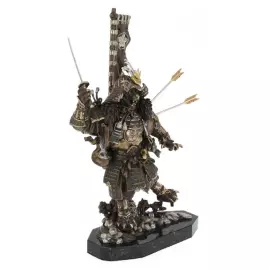 Авторская скульптура из бронзы "Тигр самурай"