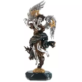 The author's bronze sculpture "The Gift of Heaven"