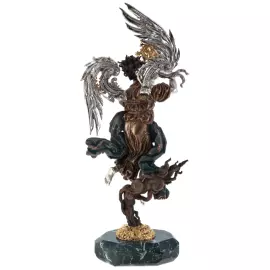 The author's bronze sculpture "The Gift of Heaven"