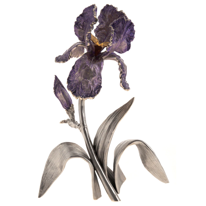 The author's sculpture made of bronze "Iris"
