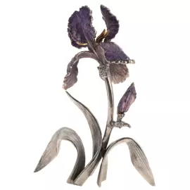 The author's sculpture made of bronze "Iris"
