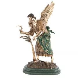 The author's bronze sculpture "Heavenly Reaper"