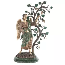 The author's bronze sculpture "Heavenly Vintner"