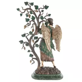 The author's bronze sculpture "Heavenly Vintner"