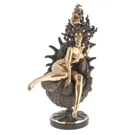 The author's bronze sculpture "Nymph"