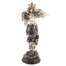 Авторская скульптура из бронзы "Птица Сирин" Авторская скульптура из бронзы "Птица Сирин"