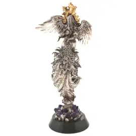 Авторская скульптура из бронзы "Птица Сирин" Авторская скульптура из бронзы "Птица Сирин"