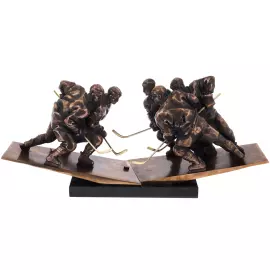 The bronze composition "Ice Battle"