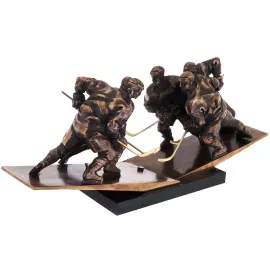 The bronze composition "Ice Battle"