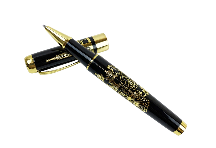Gift set "Book of a successful leader" with a diary and a pen