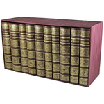 Leather-bound books "Pushkin A.S. Complete works in 10 volumes"