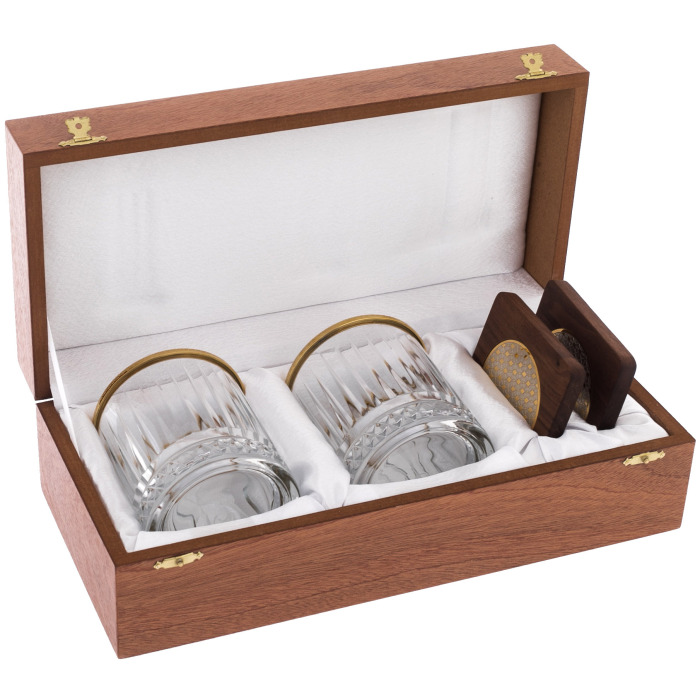 Whiskey set "Status" for 2 persons