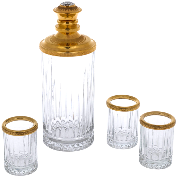 Vodka "Status" set for 3 persons