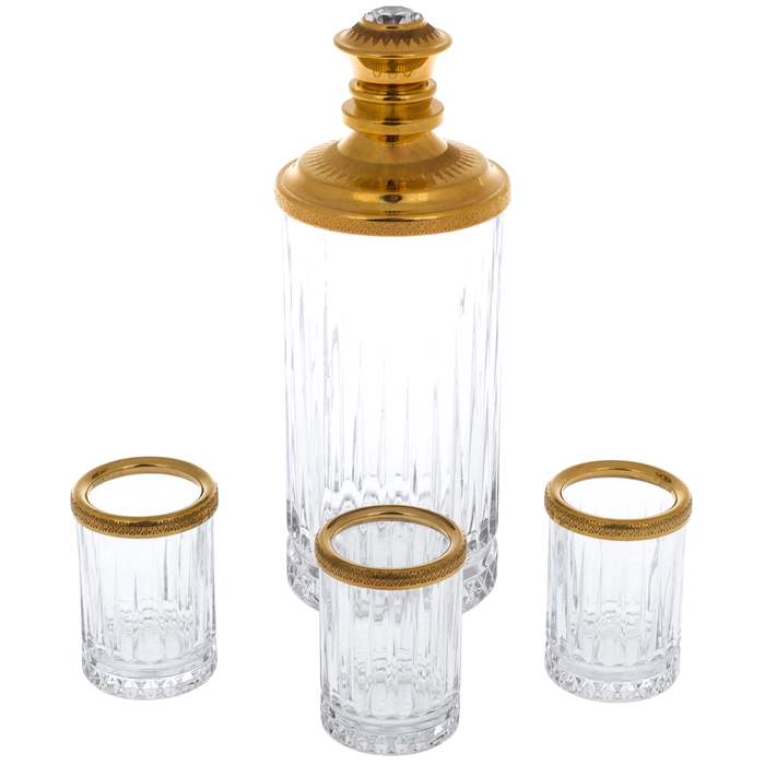 Vodka "Status" set for 3 persons