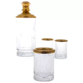 Набор водочный "Статус" на 3 персоны