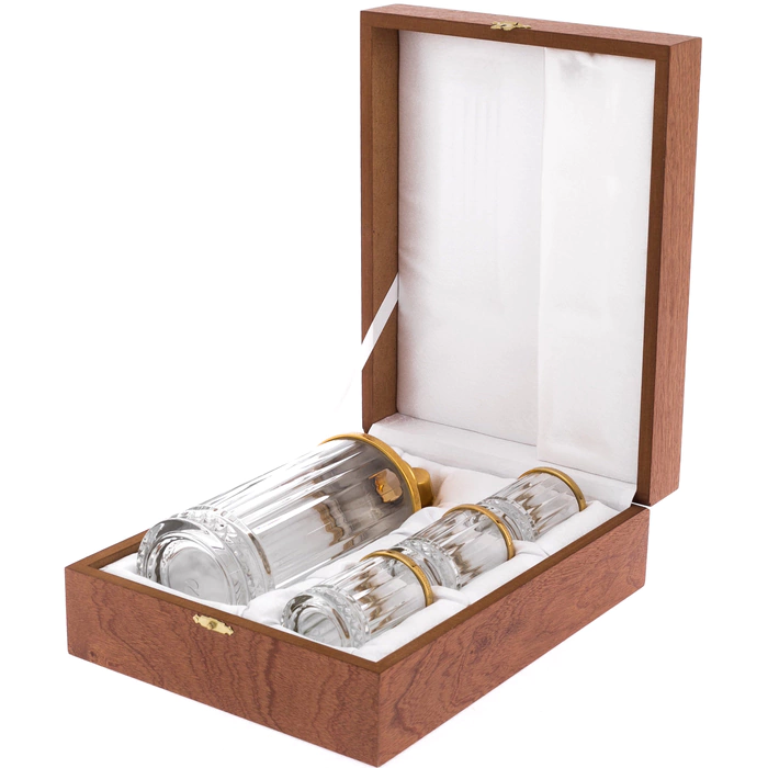 Vodka "Status" set for 3 persons