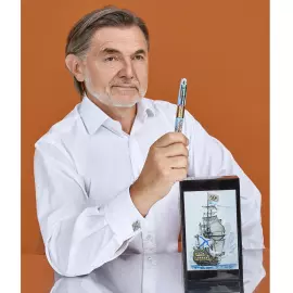 Ручка перьевая "Петр 1" M