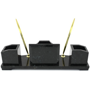 A desktop set of a head made of a coil "Shield"