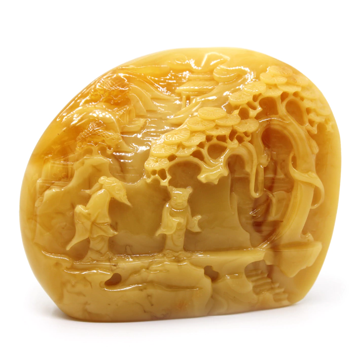 Amber statuette "Garden"