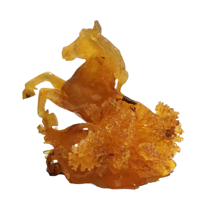 Amber statuette "Horse"