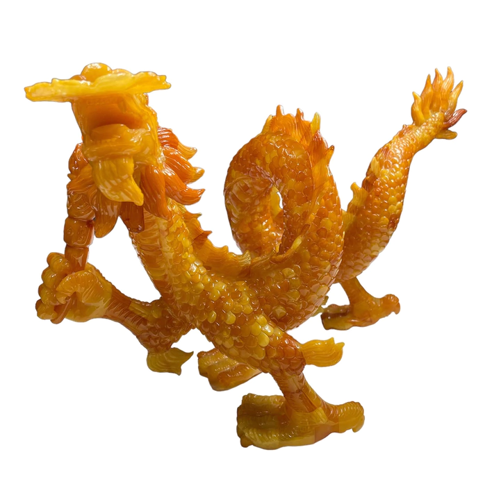 Amber statuette "Dragon"