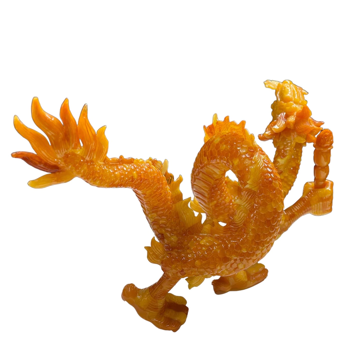Amber statuette "Dragon"