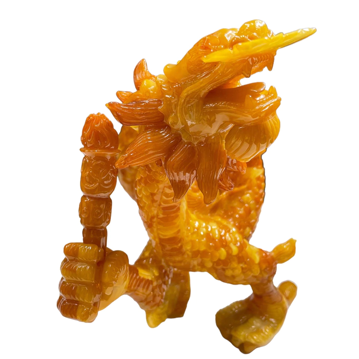 Amber statuette "Dragon"