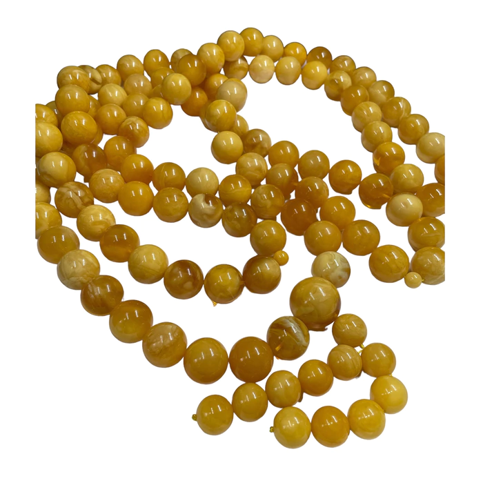 Buddhist beads made of amber