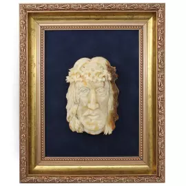 Картина из янтаря "Иисус"