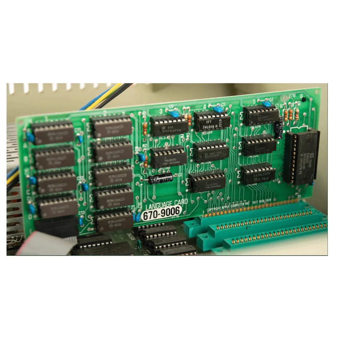 One of the first versions of the original Apple II computer
