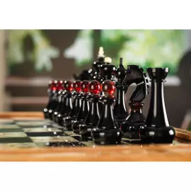 Шахматный ларец из мореного ясеня