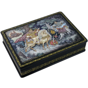 The box "Ilya Muromets and the robber Nightingale" Lackey