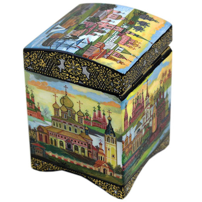 The box "On the banks of the Volga" Kholui
