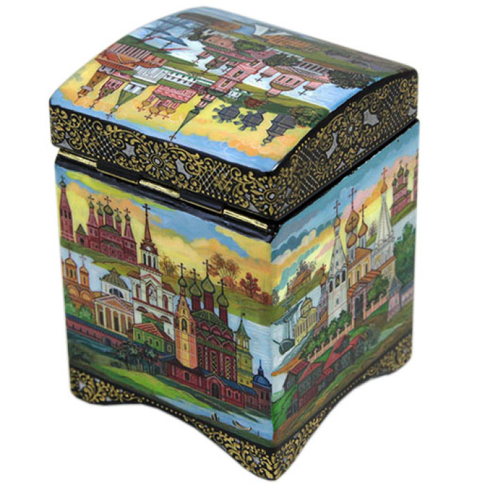 The box "On the banks of the Volga" Kholui