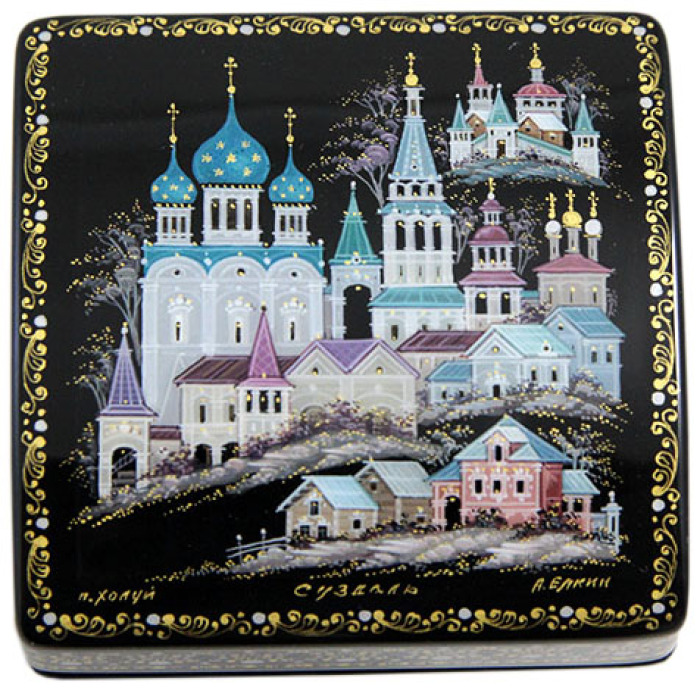 The box "Winter Suzdal" Kholui