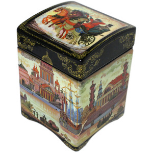 The box "St. Petersburg. The three" Lackeys