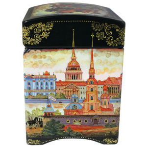 The box "St. Petersburg. The three" Lackeys