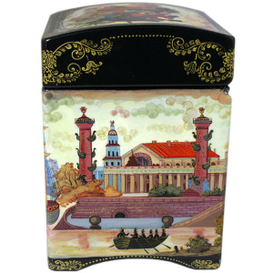 The box "St. Petersburg. The three" Lackeys