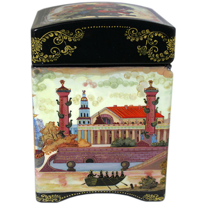 The box "St. Petersburg. The three" Lackeys