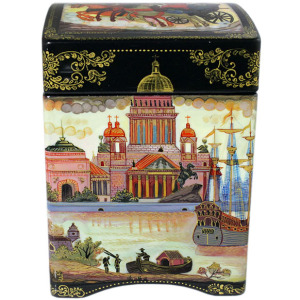The box "St. Petersburg. The three" Lackeys