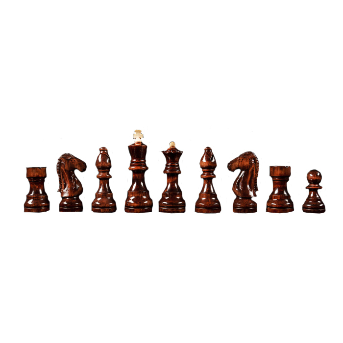 Karelian birch chess "Karelia" small