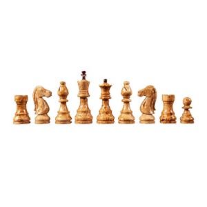 Karelian birch chess "Karelia" small