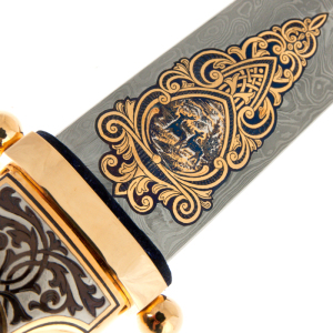Hunting dagger "Oleshki" Zlatoust